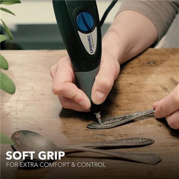 120-Volt Engraver Rotary Tool with Stencils - Crafting Machine - Picture 6 of 7